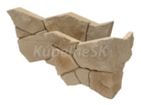 Stegu NANGA interiérový sádrový obklad-Roh