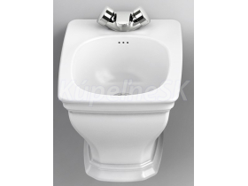 Artceram CIVITAS Závesný bidet 36x54cm biela