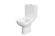 Cersanit COLOUR 010 WC-kombi, CleanOn, vodor.odp, prívod vody z boku, Biela K103-026