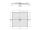 Polysan MIRAI vanička z liateho mramoru, obdĺžnik 100x90x1,8cm, pravá, biela