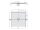 Polysan MIRAI sprchová vanička z liateho mramoru štvorec 90x90x1,8cm, biela