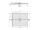 Polysan MIRAI vanička z liateho mramoru, obdĺžnik 100x80x1,8cm, ľavá, biela
