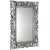 Sapho SCULE zrkadlo v ráme, 80x120cm, strieborná Antique