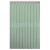 Aqualine Záves 180x180cm,100% polyester, jednofarebný, zelená