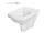 Cersanit EASY WC misa závesná CleanOn 35,5x52cm, Biela K102-026