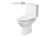 Cersanit CITY 603 WC-kombi CleanOn, vodor.odp, prívod vody z boku+sed.slimDP,SC,EO K35-037