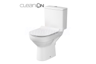 Cersanit CITY 603 WC-kombi CleanOn, vodor.odp, prívod vody z bokuased.slimDP,SC,EO K35-037