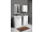 Aqualine SIMPLEX ECO závesná skrinka 50x60x24cm biela