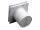 Sapho EIRA kúpeľňový ventilátor axiálny, 15W, potrubie 100mm, časovač, biela