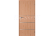 Doornite CPL laminátové ALU IV Buk interiérové dvere, DTD