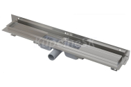 ALCA Flexible Low-Podlahový žľab pre perforovaný rošt a s nast.límcom ku stene APZ104-950