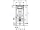 Geberit Duofix Special pre závesné WC UP320, Jadrofix, 111.355.00.5
