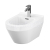 Cersanit CREA Bidet závesný 35,5x33x51,5cm, Biela Oválny K114-009