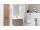 Cersanit S926-004-DSM LARA skrinka 50x46x40 pre umývadlo CITY/COMO/COLOR 50 v demon,Orech