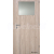 Doornite CPL-Deluxe laminátové interiérové dvere 1/3 SKLO, Fleewood Šampanský