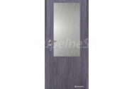 Doornite CPL-Deluxe laminátové interiérové dvere 2/3 SKLO, Fleewood Lávovošedý