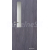 Doornite CPL-Deluxe laminátové interiérové dvere VERTIKUS SKLO, Fleewood Lávovošedý