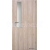 Doornite CPL-Deluxe laminátové interiérové dvere VERTIKUS SKLO, Fleewood Šampanský