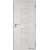 Doornite CPL-Deluxe laminátové interiérové dvere QUADRA PLNÉ, Brest Biely