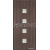 Doornite CPL-Deluxe laminátové interiérové dvere QUADRA SKLO, Dub Kubánsky