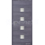 Doornite CPL-Deluxe laminátové interiérové dvere QUADRA SKLO, Fleewood Lávovošedý Horizont