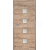 Doornite CPL-Deluxe laminátové interiérové dvere QUADRA SKLO, Dub Prírodný Horizont