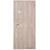 Doornite CPL-Deluxe laminátové interiérové dvere GIGA 1 SKLO, Fleewood Šampanský