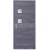 Doornite CPL-Deluxe laminátové interiérové dvere GIGA 2 SKLO, Fleewood Lávovošedý Horizont