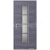 Doornite CPL-Deluxe laminátové interiérové dvere AXIS SKLO, Fleewood Lávovošedý Horizont