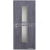 Doornite CPL-Deluxe laminátové interiérové dvere STRIPE SKLO, Fleewood Lávovošedý