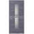 Doornite CPL-Deluxe laminátové interiérové dvere STRIPE SKLO, Fleewood Lávovošedý Horizont