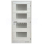 Doornite CPL-Deluxe laminátové interiérové dvere DOMINANT SKLO, Borovica Fínska Horiz, DTD