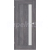 ERKADO SET Rámové dvere FRÉZIA 1 presklené, Premium Jaseň Grafit a zárubeň