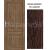 ImperioDoor interiérové rámové dvere ELEGANT3, Plné, CPL Laminát Wenge Modern
