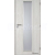 Doornite CPL-Deluxe laminátové interiérové dvere ALU LINEA SKLO, Brest Biely, DTD