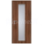 Doornite CPL laminátové ALU LINEA Orech interiérové dvere, DTD