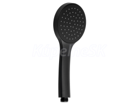 Sapho Ručná sprcha, 1 funkcie, priemer 102mm, ABS/čierna