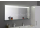Sapho BRETO LED podsvietené zrkadlo, sklenená polica, 1200x608mm