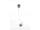 Polysan CHARLESTON voľne stojaca vaňa 188x80x71cm, nohy chróm, čierna/biela