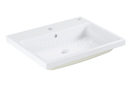 GROHE 3947900H CUBE CERAMIC 60 Umývadlo zápustené keramické s PureGuard 60x49,alps biela