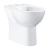 GROHE BAU CERAMIC WC-kombi misa stojace bez nádržky, vodorovný odp RIMLESS,biela 39349000