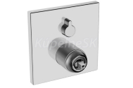 Hansa 40529073 HANSAVAROX Pro, Páková vaňová batéria pod omietku bez ovládacej páky, Chróm