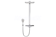 Hansa 5865017282 HANSAEMOTION Sprchový set Wellfit s termostatom, Chróm/biela 5865017282