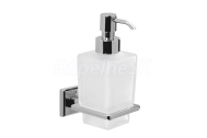 Gedy COLORADO dávkovač mydla, chróm/mliečne sklo