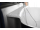 Polysan NIGRA voľne stojaca vaňa liaty mramor 158x80x45cm, čierna/biela