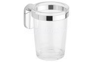 Aqualine ZERO držiak na kefky, chróm/ABS ZE004