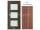PORTA Doors SET Rámové dvere VERTE PREMIUM B.3 skloMat, 3Dfólia Dub Kalifornia+zárubeň