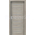 PORTA Doors SET Rámové dvere KONCEPT A9, sklo Matné, 3D fólia Agát Strieborný + zárubňa