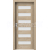 PORTA Doors SET Rámové dvere KONCEPT C6, sklo Matné, 3D fólia Dub Klasický + zárubňa