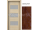 PORTA Doors SET Rámové dvere KONCEPT K3, sklo Matné, 3D fólia Dub Šarlátový + zárubňa